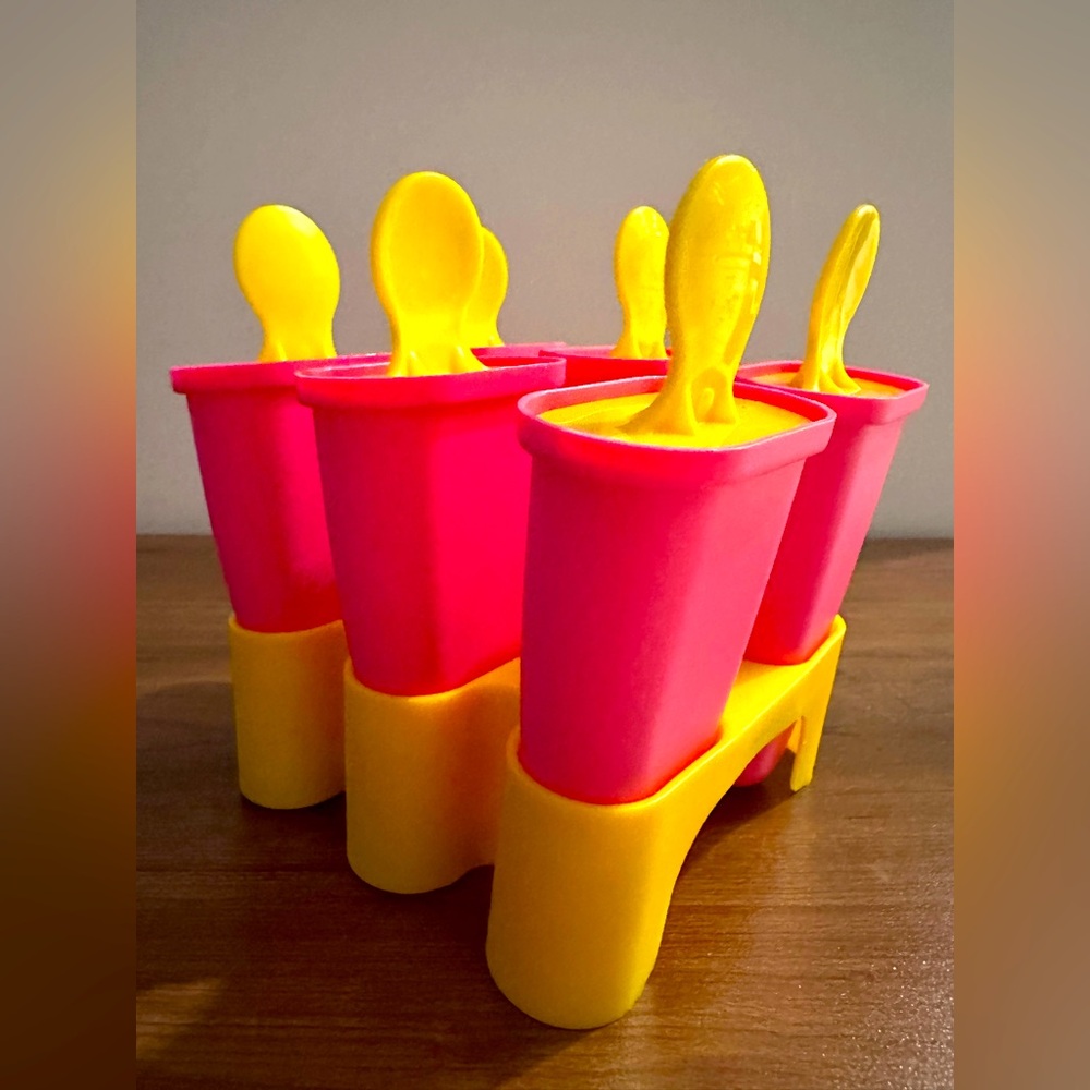 RARE Ikea Chosigt Ice Pop Popsicle Maker Mold Frozen Fruit Juice Smoothie NO BPA